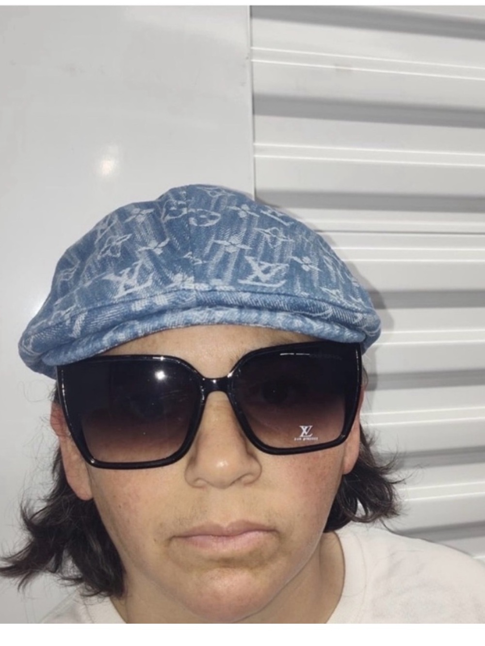Cute fashion Denim Newsboy Cap in Light Blue
